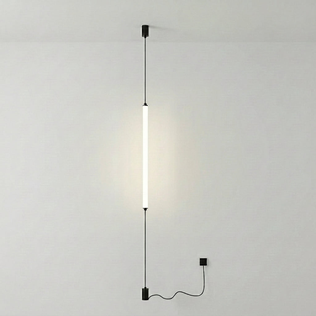Luminária Vertical LED Piso ao Teto Italiana Minimalista Moderna