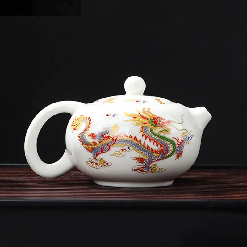 Bule Mágico Cerâmica Branca Bule Muda De Cor