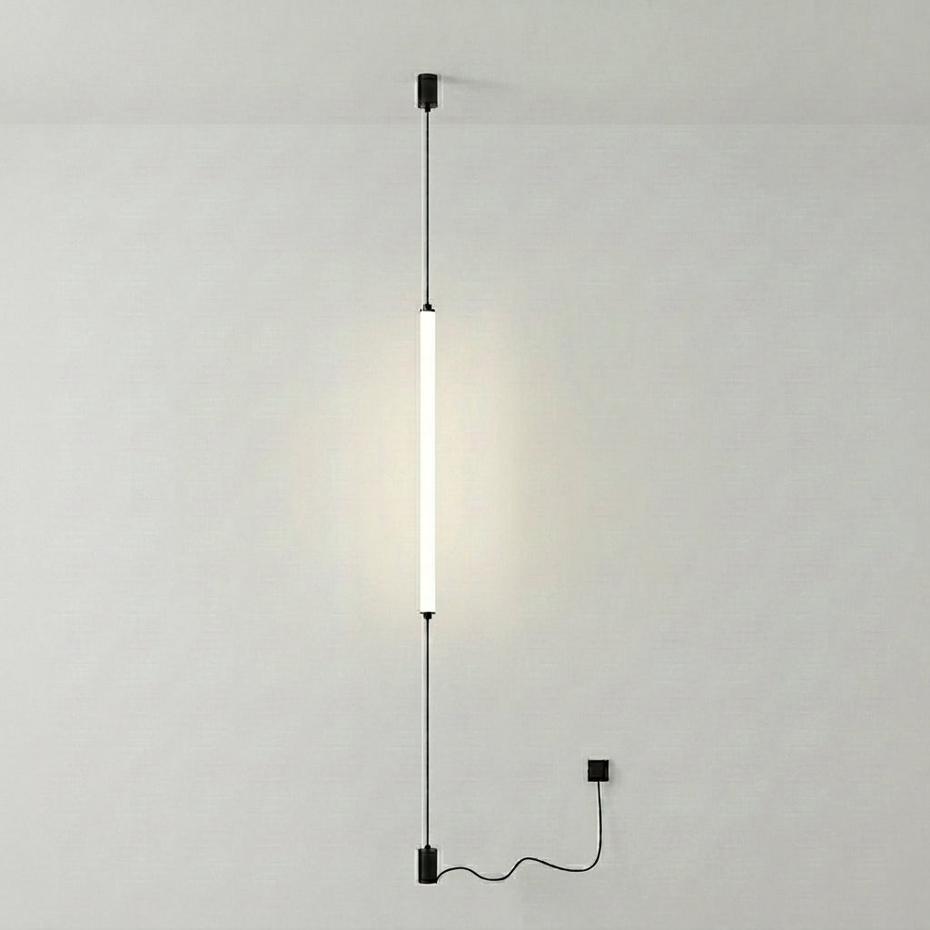 Luminária Vertical LED Piso ao Teto Italiana Minimalista Moderna