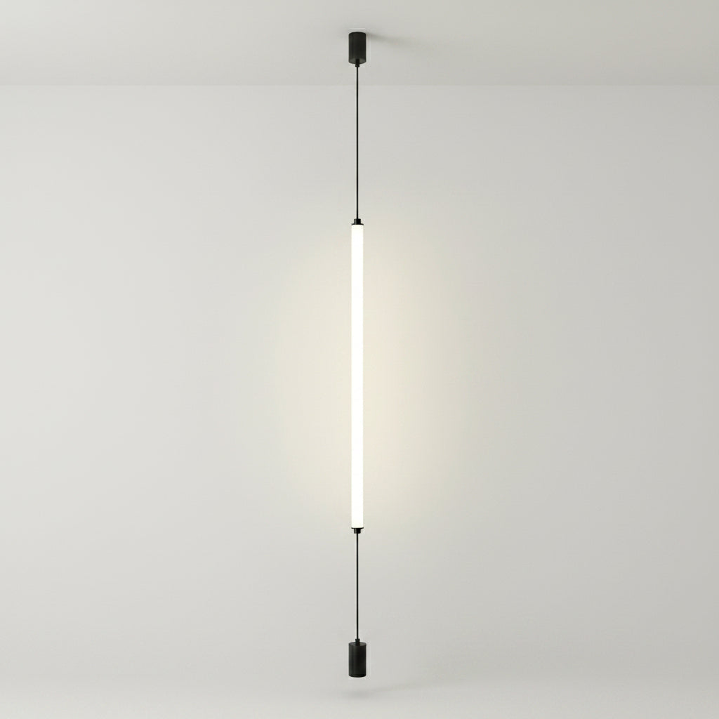 Luminária Vertical LED Piso ao Teto Italiana Minimalista Moderna