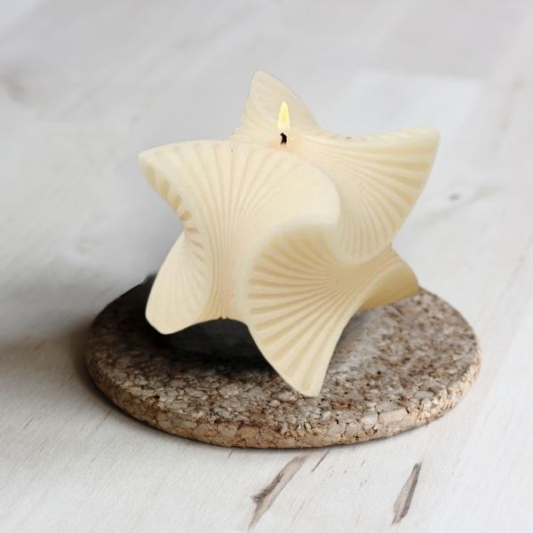 Artisanal Scented Cub Spiral Candle