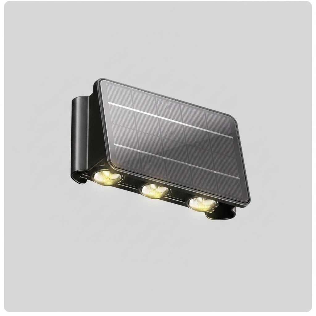 Luminaria Scenic Solar LED Jardim Arandela