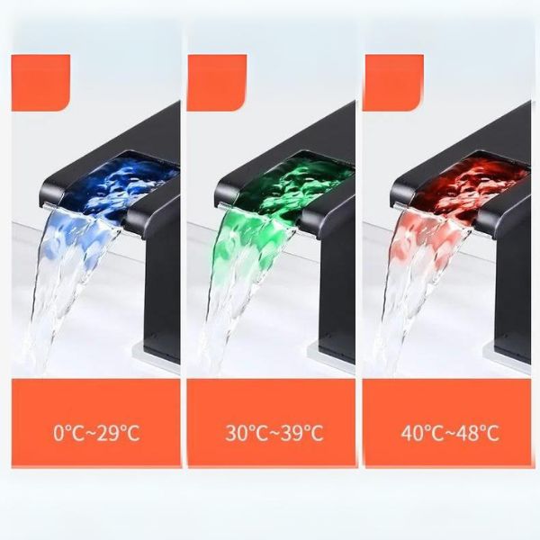 Smart Temp Single-lever Color Waterfall Faucet