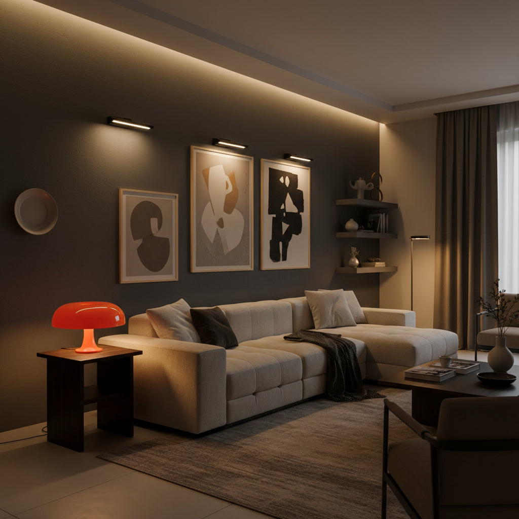 Abajur Classic Cogumelo Bauhaus Luminaria de Mesa