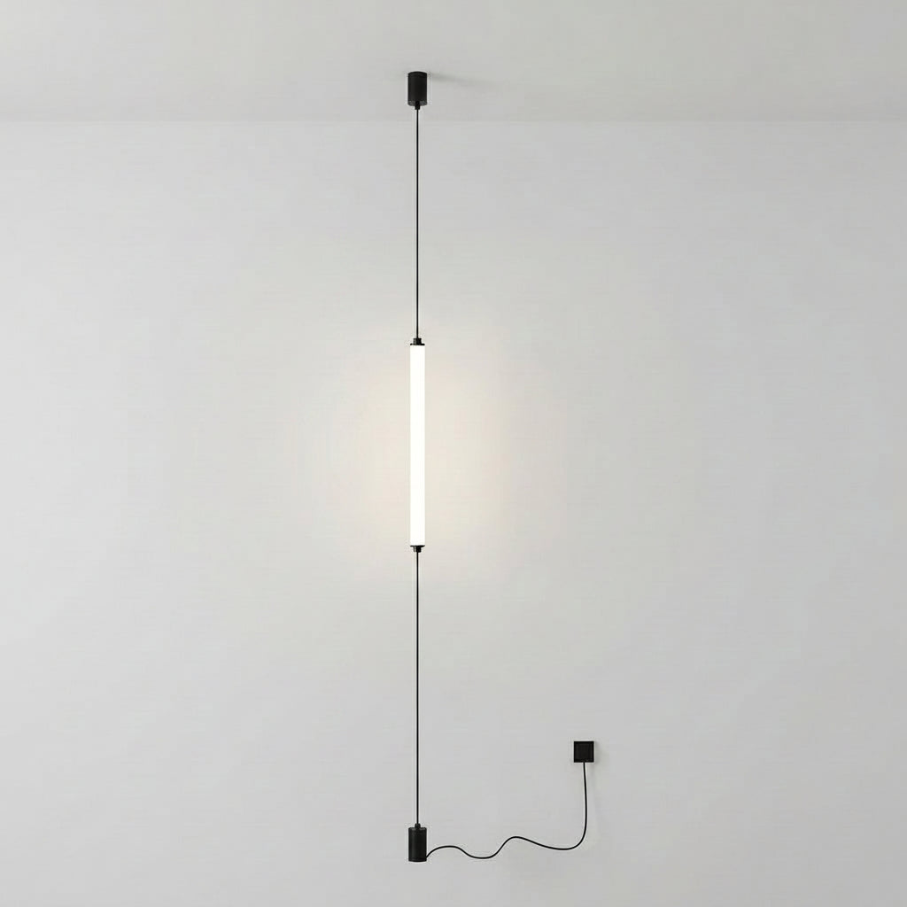 Luminária Vertical LED Piso ao Teto Italiana Minimalista Moderna