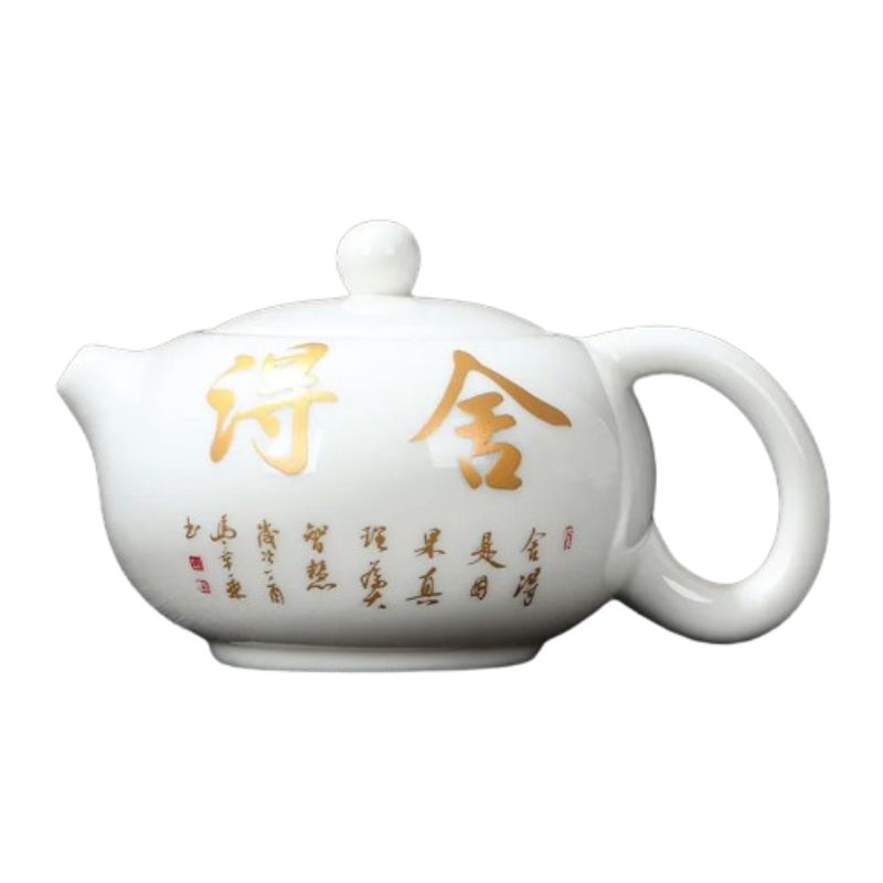 Bule Mágico Cerâmica Branca Bule Muda De Cor