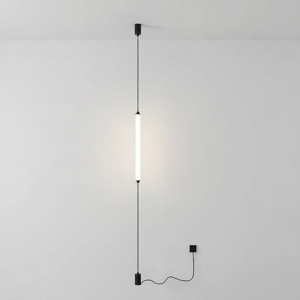 Luminária Vertical LED Piso ao Teto Italiana Minimalista Moderna