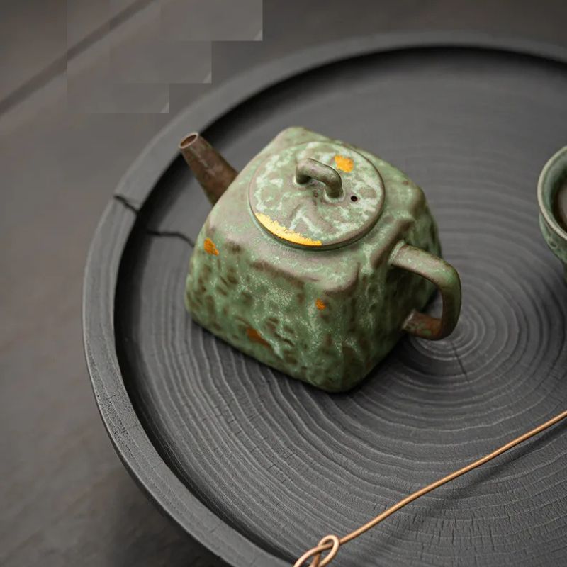 Bule Quadrado de Cerâmica 200ml