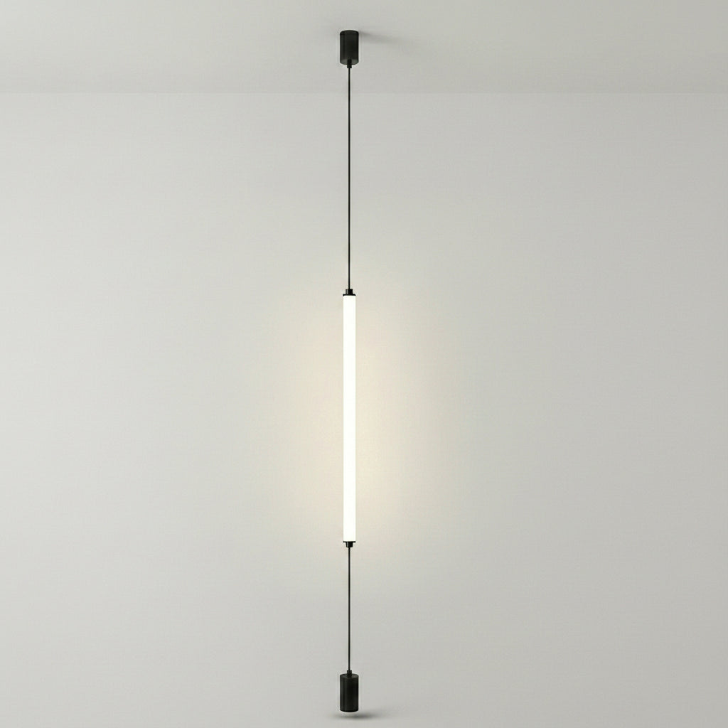 Luminária Vertical LED Piso ao Teto Italiana Minimalista Moderna
