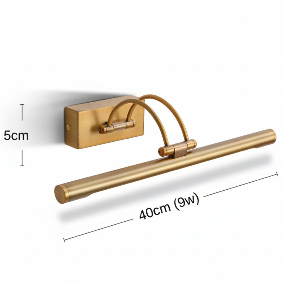 Arandela Led Linear 40cm - 55cm Quadros Espelhos | Rotativa | 9W | Bivolt