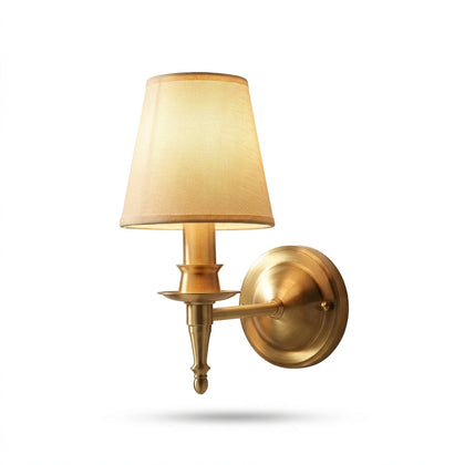 Arandela de Parede Tocheiro Mini Dourada Classic – 1 ou 2 Cúpulas