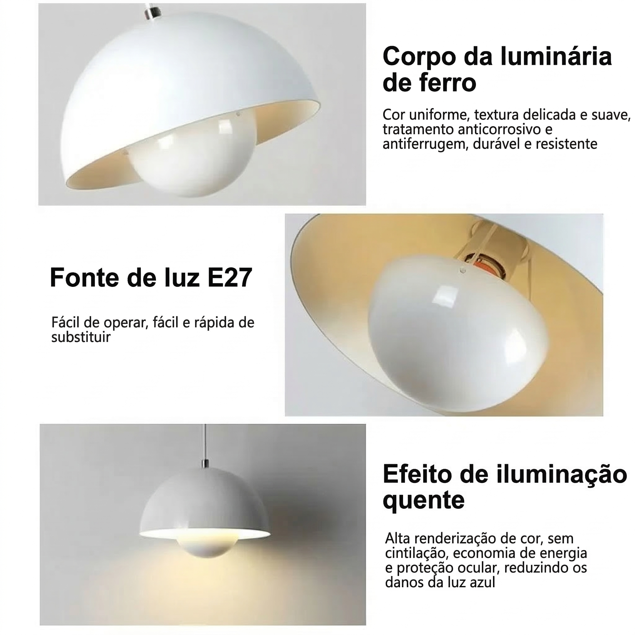 Luminárias Pendente Flower 25cm Colorido Para Balcão De Residencia | Hoteis | Restaurantes