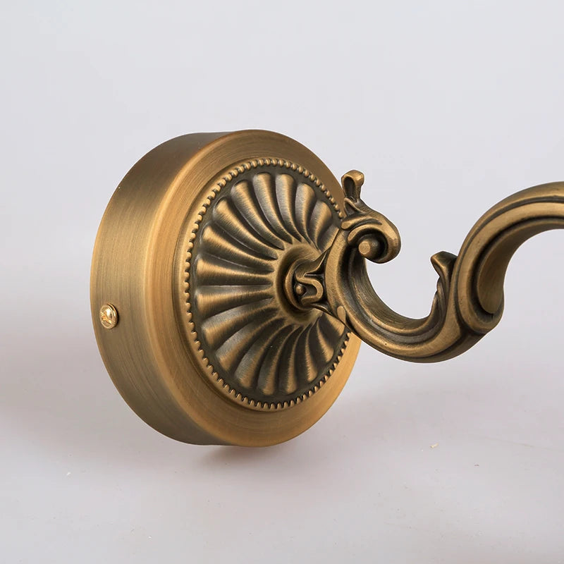 Arandela Linear Vintage Led 8W 45CM Luminária de Parede Bronze Art Decor