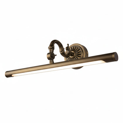Arandela Linear Vintage Led 8W 45CM Luminária de Parede Bronze Art Decor