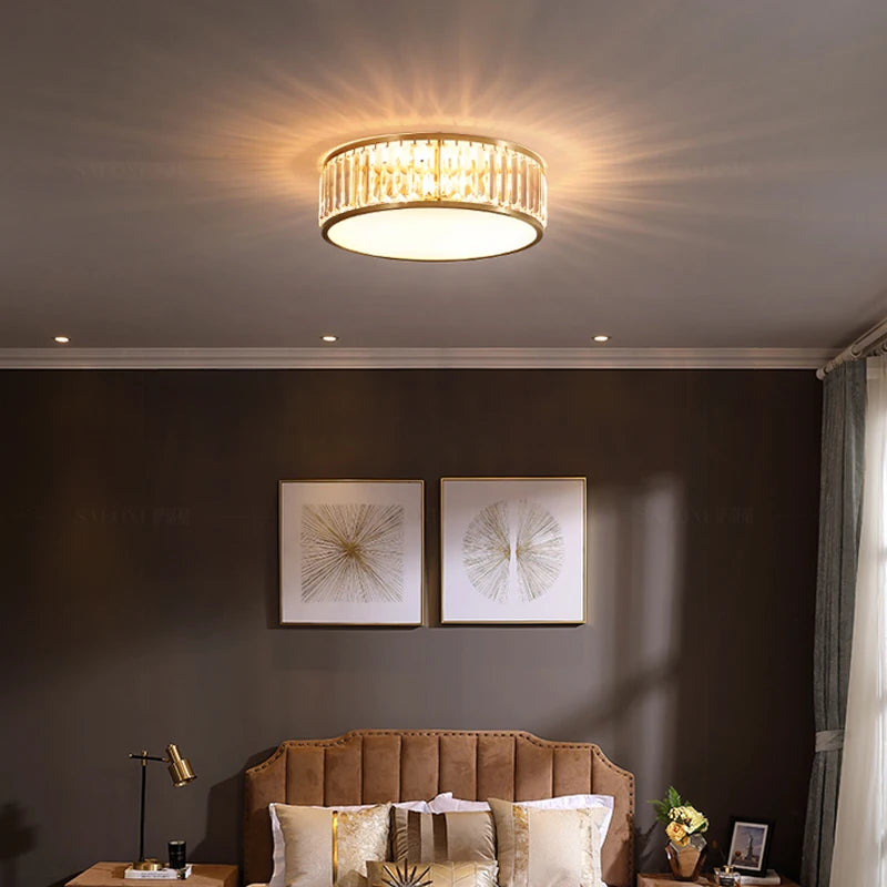 Oulala Lustre de Teto de Cristal Paflon Clássico 30 e 50cm