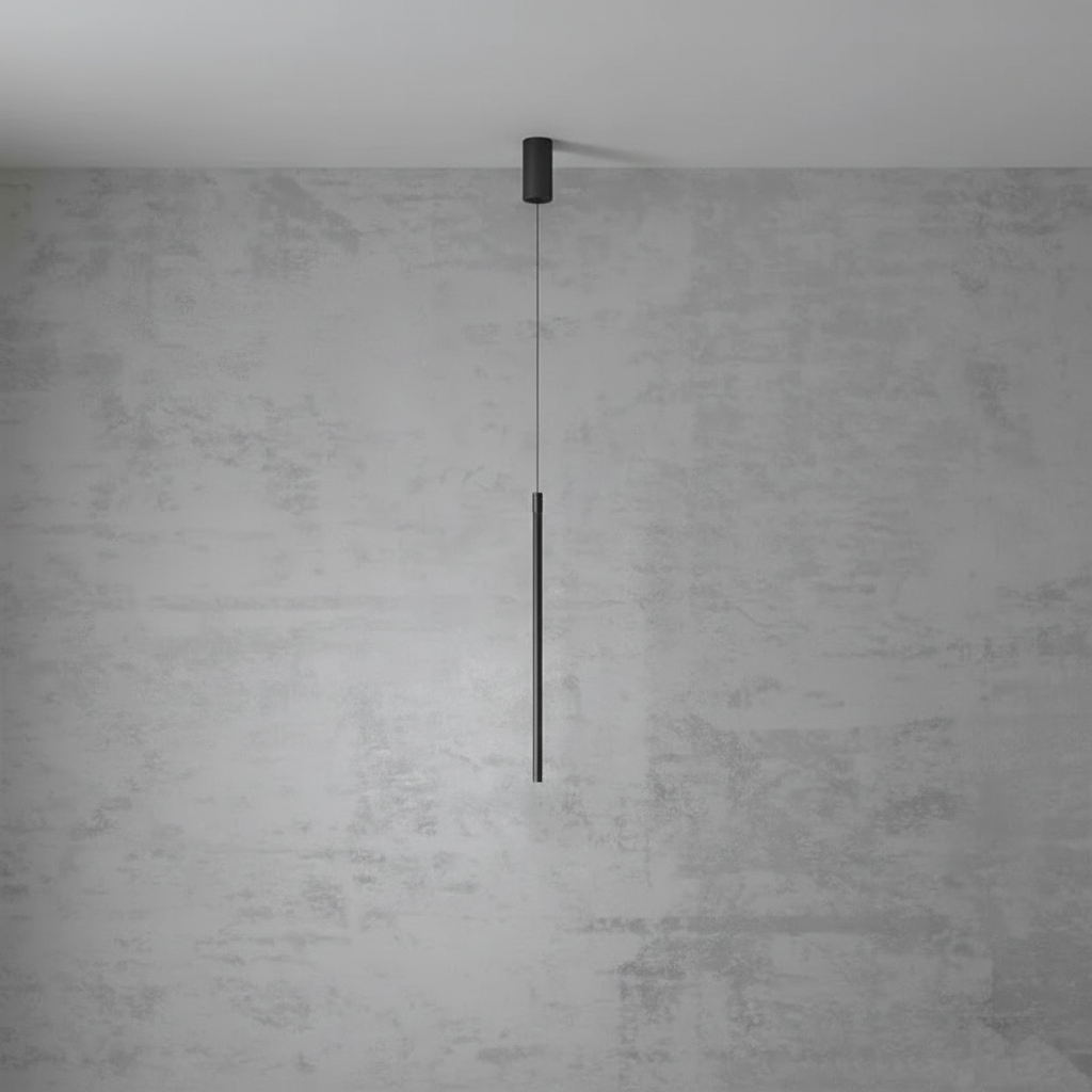 Pendente LED Linear Moderno Geométrico Minimalista para Quarto e Sala