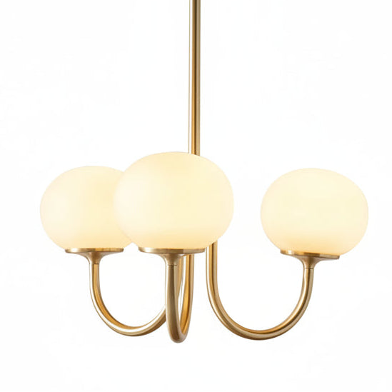 Lustre Pendente Moderno Bauhaus Glass 50cm e 68cm