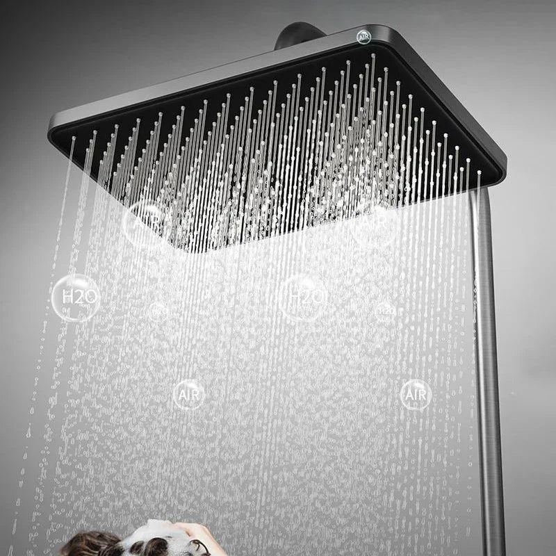 Chuveiro De Barra Parede Para Banheiro, Misturador Painel  Digital LED