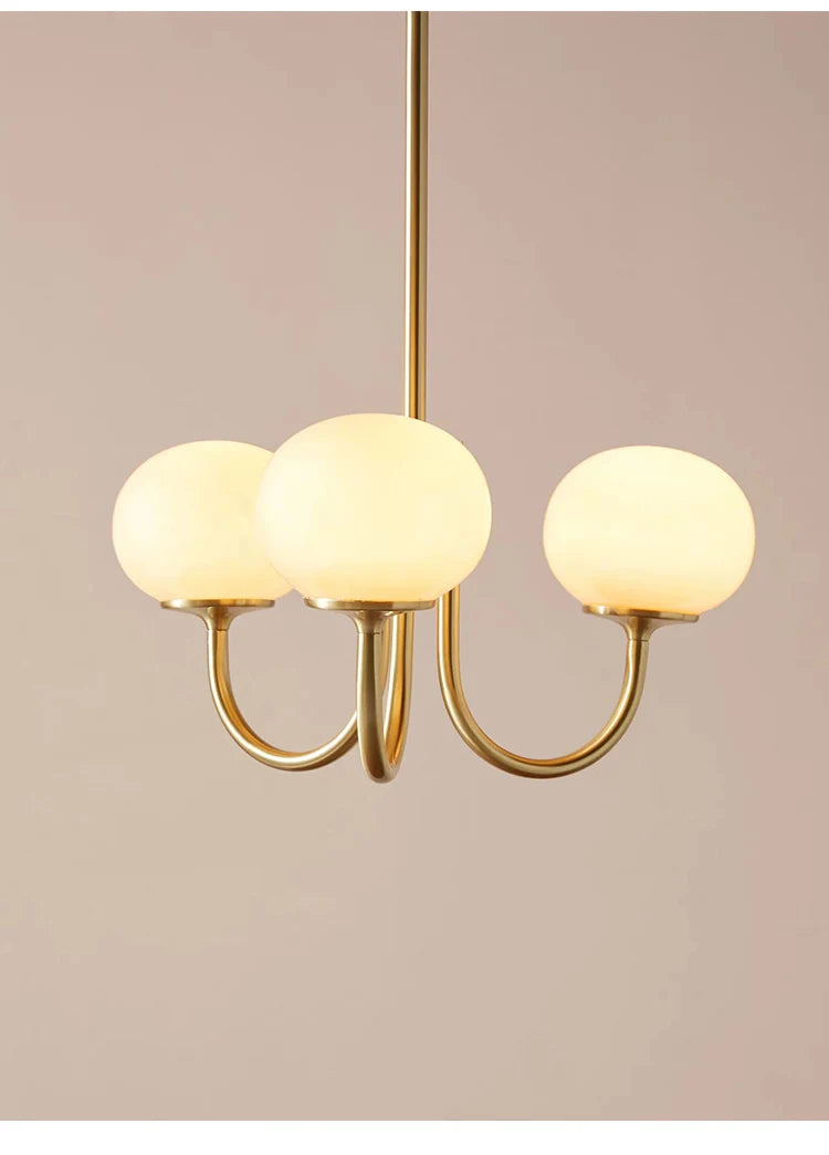 Lustre Pendente Moderno Bauhaus Glass 50cm e 68cm