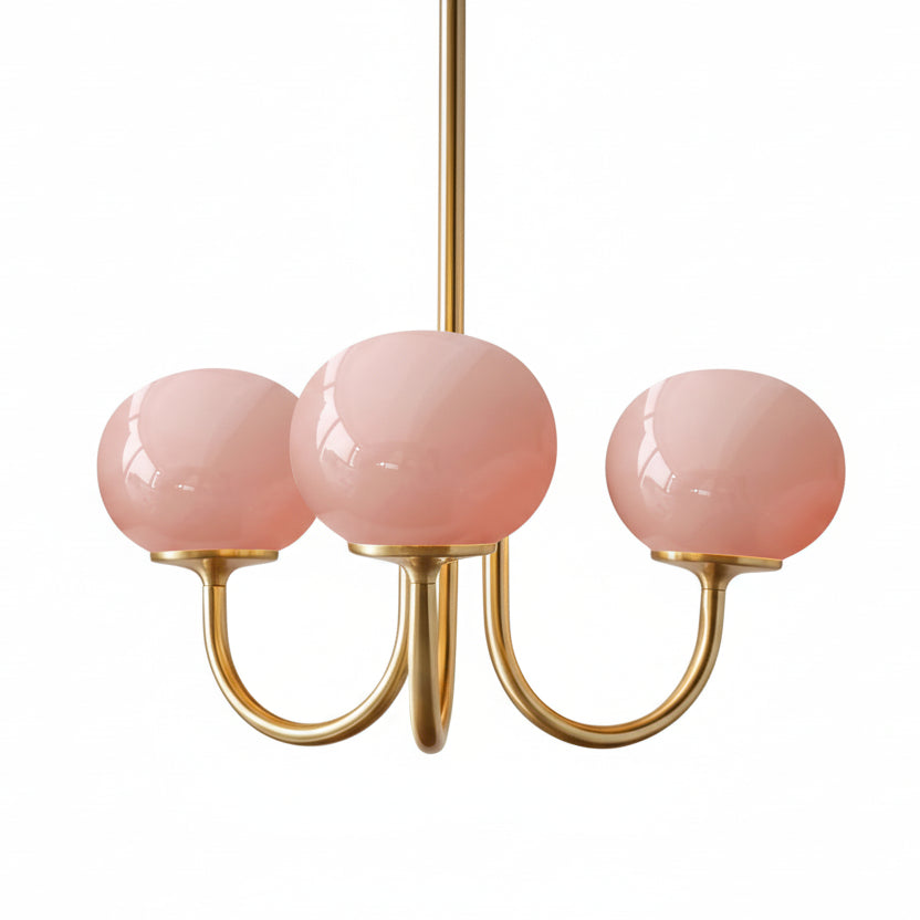 Lustre Pendente Moderno Bauhaus Glass 50cm e 68cm