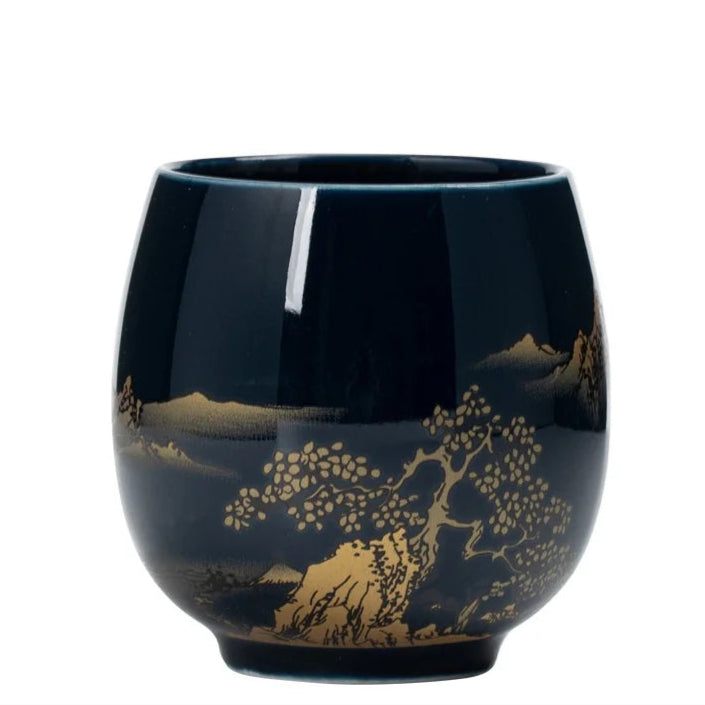 Copo  Blue Argila Premium Xicara de Chá 180ml