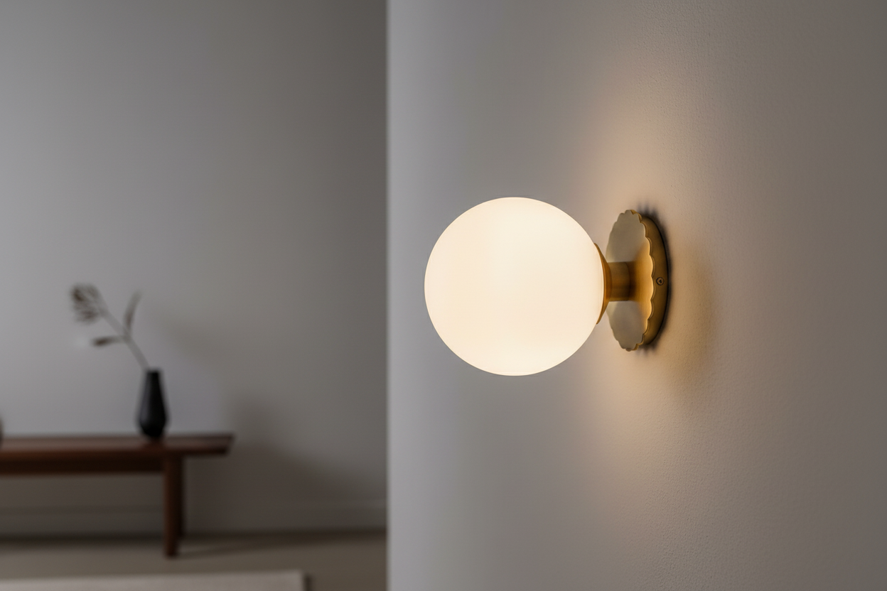 Lustre Pendente, Arandela e Abajur Moderno Bauhaus Glass – Coleção Completa (3 e 5 Globos)