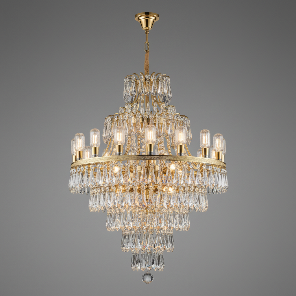 C3 Lâmpada LED De Cristal Acrílico Para Lustre, Pendente E Decoração