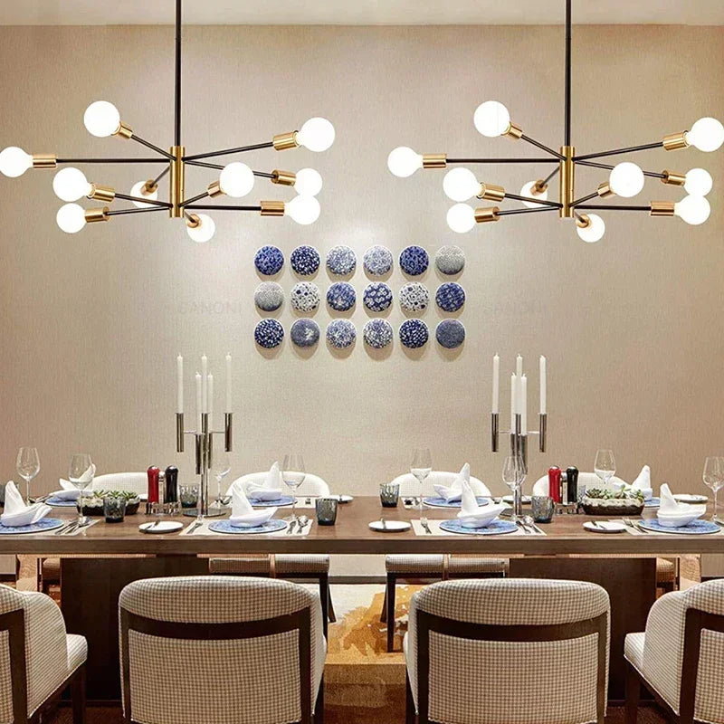 Pendente Jabuticaba Luminária de Teto 4 a 10 Globos