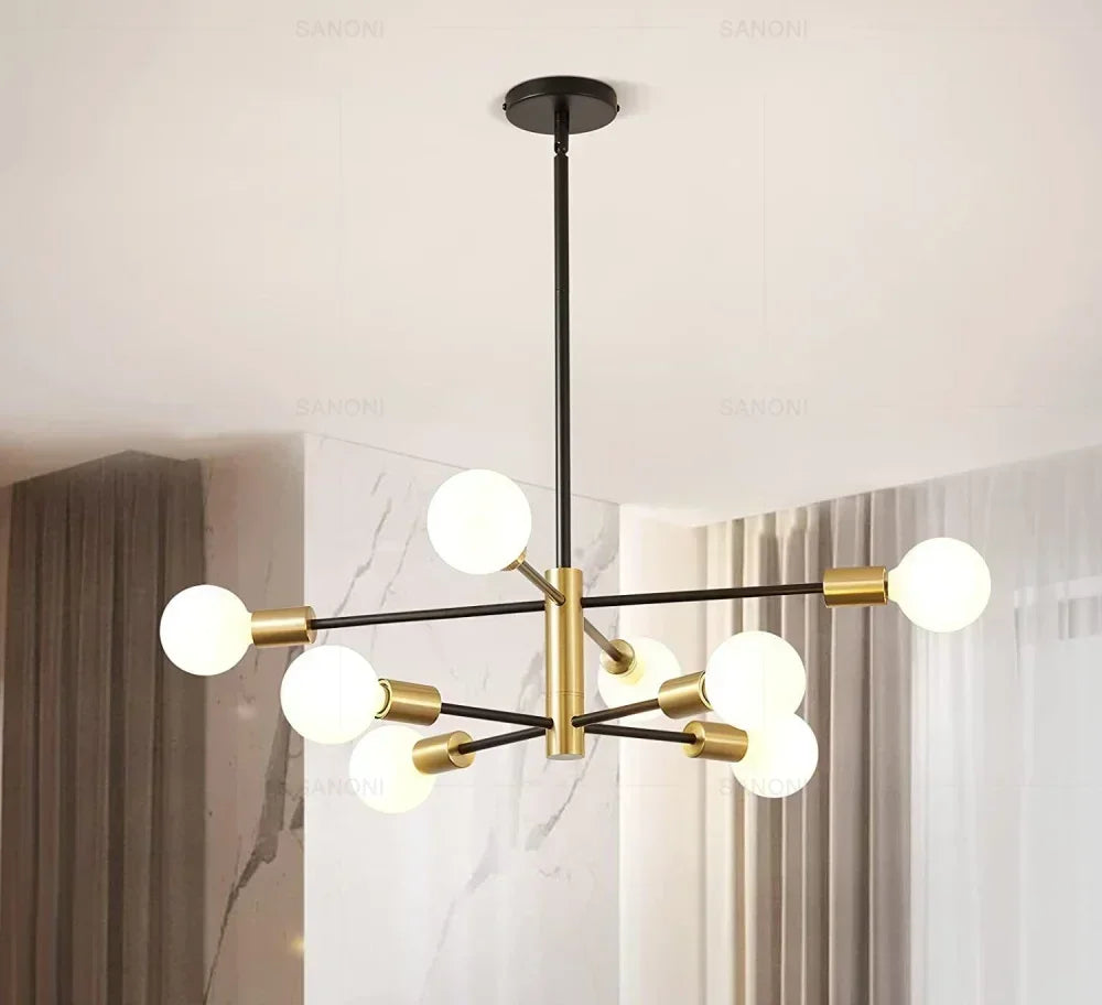 Pendente Jabuticaba Luminária de Teto 4 a 10 Globos