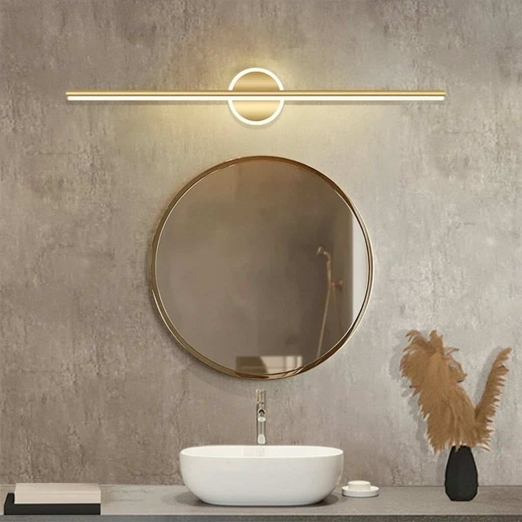 Arandela de Parede LED Linear Fixa 40 e 55cm - Iluminação Moderna para Quadros e Espelhos