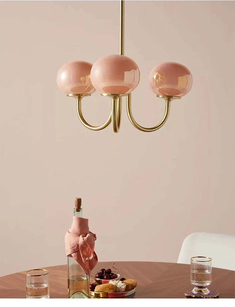 Lustre Pendente Moderno Bauhaus Glass 50cm e 68cm