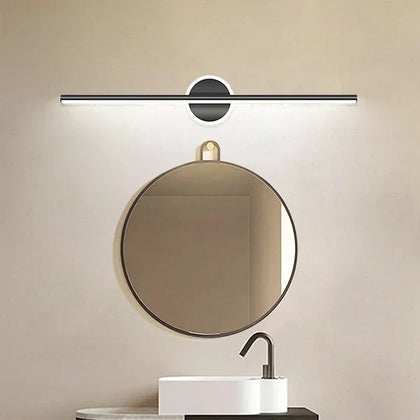 Arandela de Parede LED Linear Fixa 40 e 55cm - Iluminação Moderna para Quadros e Espelhos