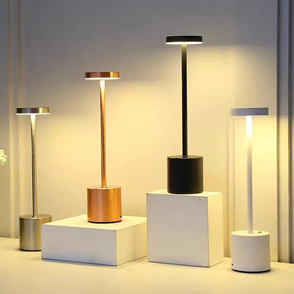 Luminária de Mesa Aura Touch Abajur