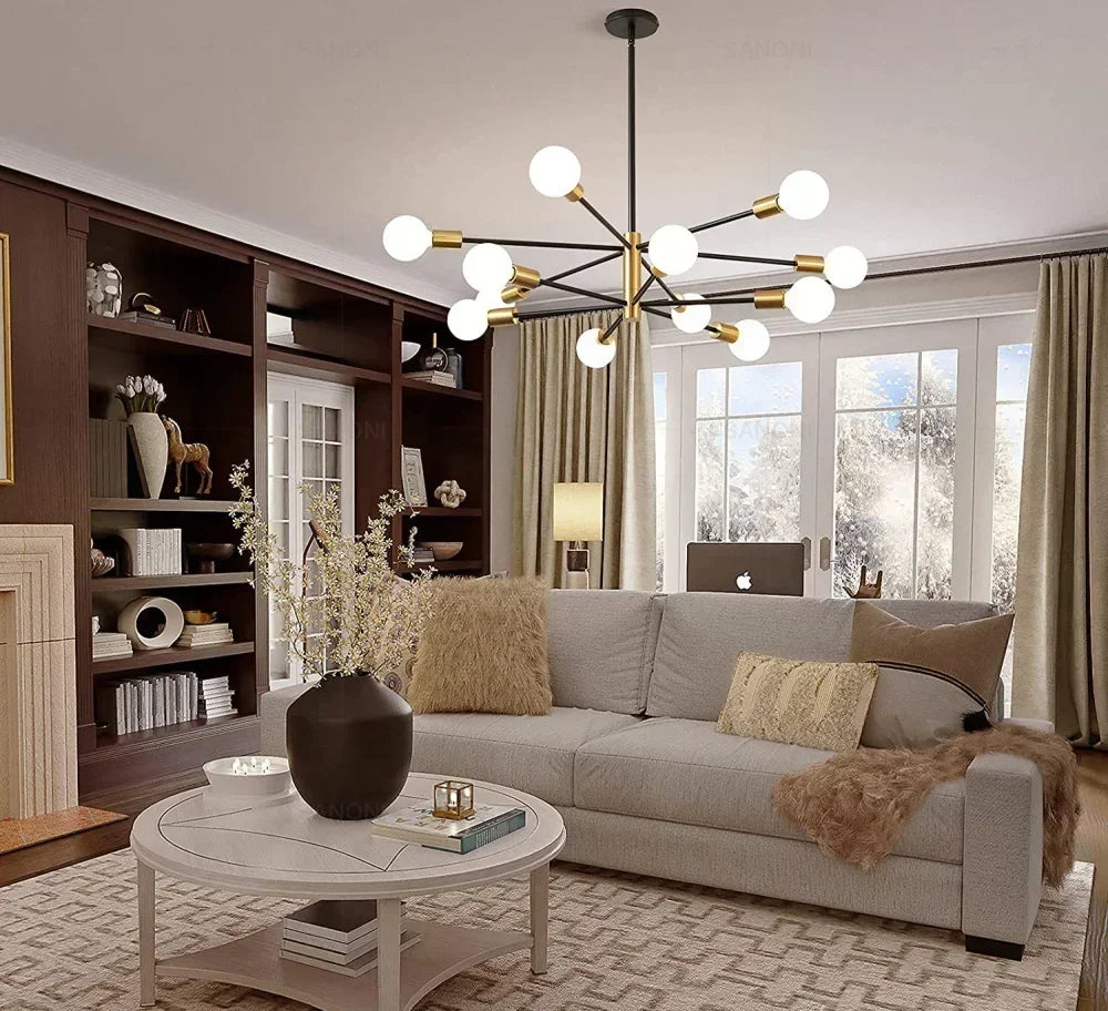 Pendente Jabuticaba Luminária de Teto 4 a 10 Globos