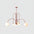Lustre Pendente Moderno Com Globos Fash Minimalista