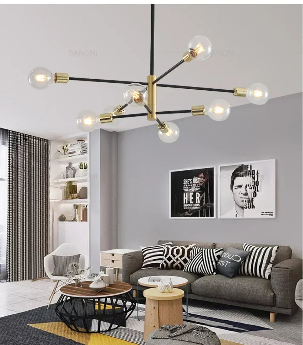 Pendente Jabuticaba Luminária de Teto 4 a 10 Globos