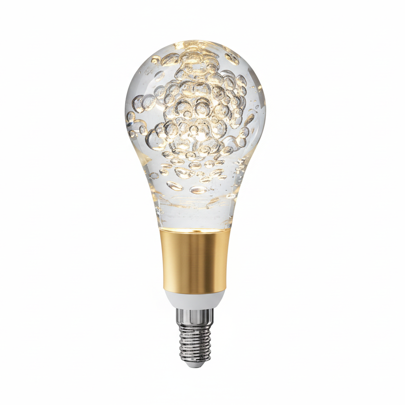 B2 Lâmpada LED De Cristal Acrílico Para Lustre, Pendente e Decoração