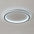 Lustre de Teto Circle Plafon Luminária de Teto Circular LED Nordic Minimalista com Controle Remoto 20cm 30cm 40cm 50cm 60cm 80cm