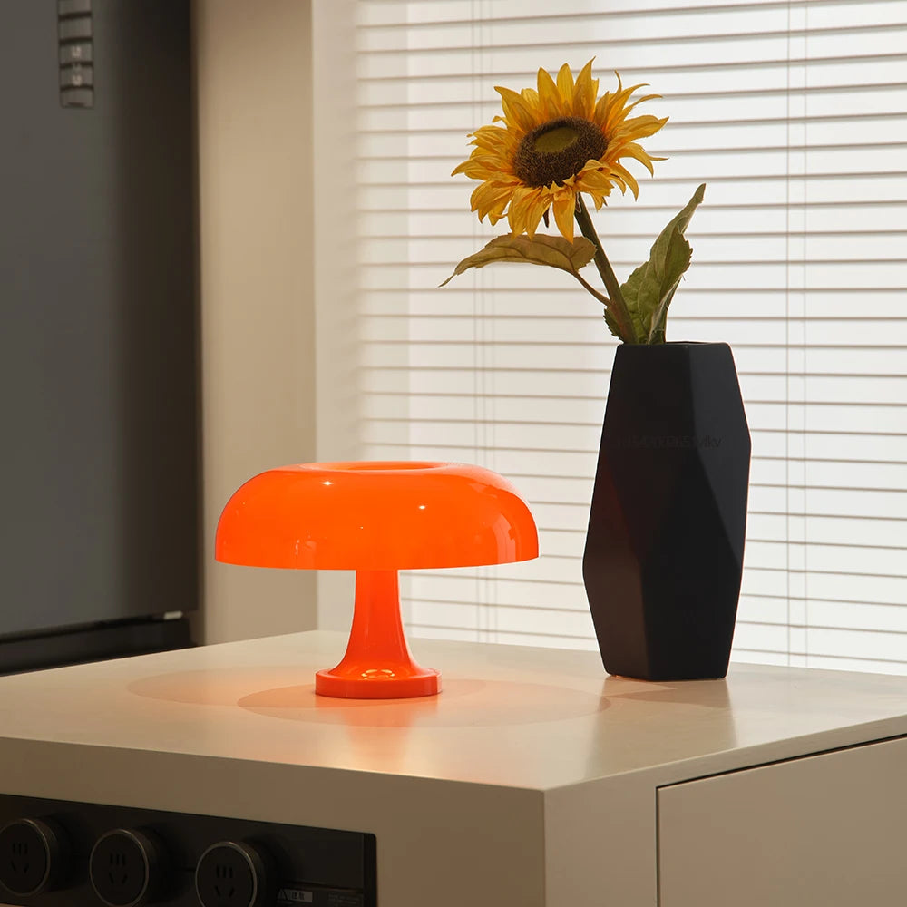 Abajur Classic Cogumelo Bauhaus Luminaria de Mesa