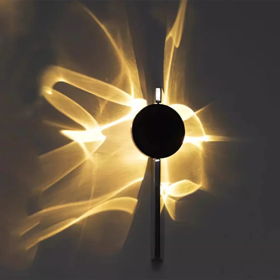 Arandela Orgânica Contemporânea – 1 ou 2 Pontos de Luz, Projeção Cênica e Iluminação por Sombras