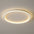 Lustre de Teto Circle Plafon Luminária de Teto Circular LED Nordic Minimalista com Controle Remoto 20cm 30cm 40cm 50cm 60cm 80cm