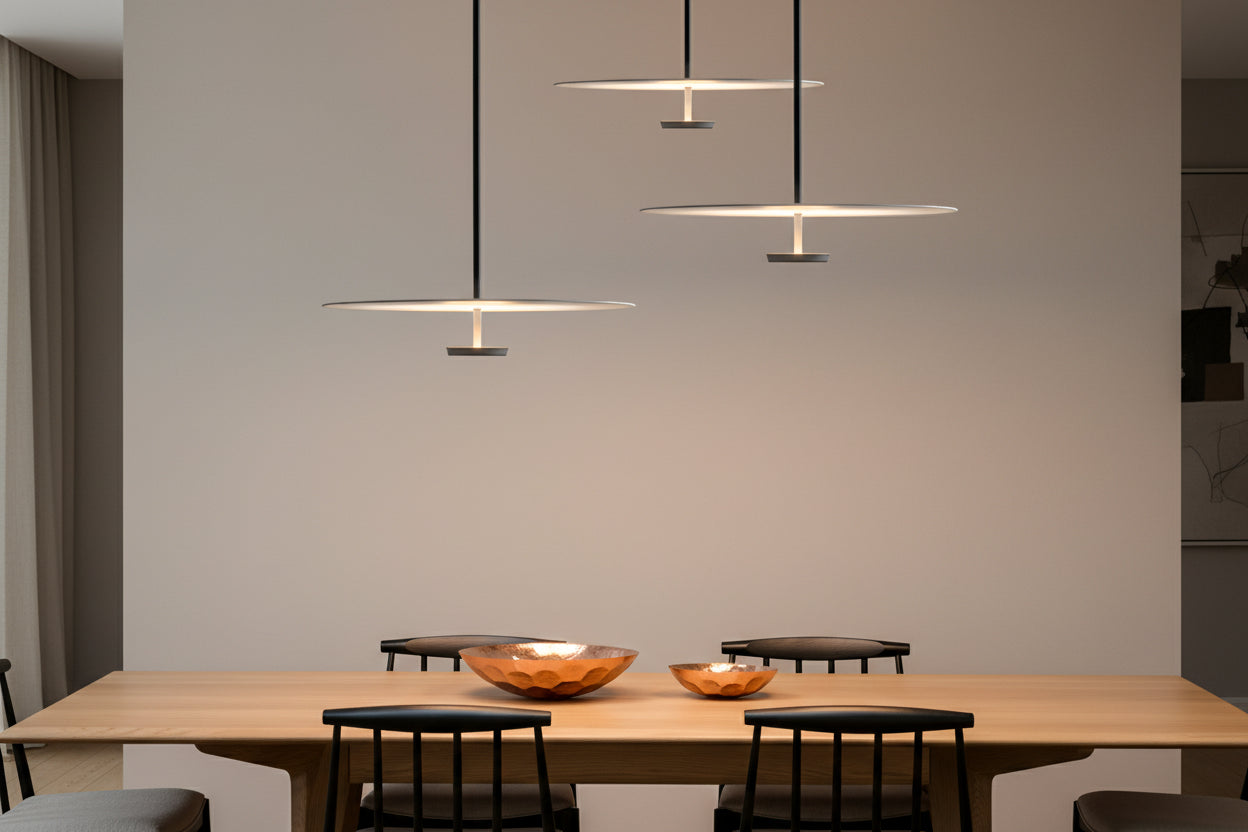 Lustre Pendente Circle Minimalista 30cm e 50cm