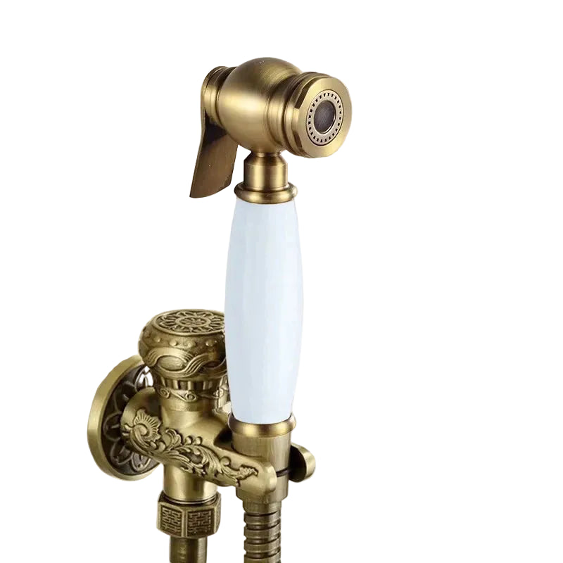 Ducha Higiênica Torneira Bidê de Parede com Spray Frontal