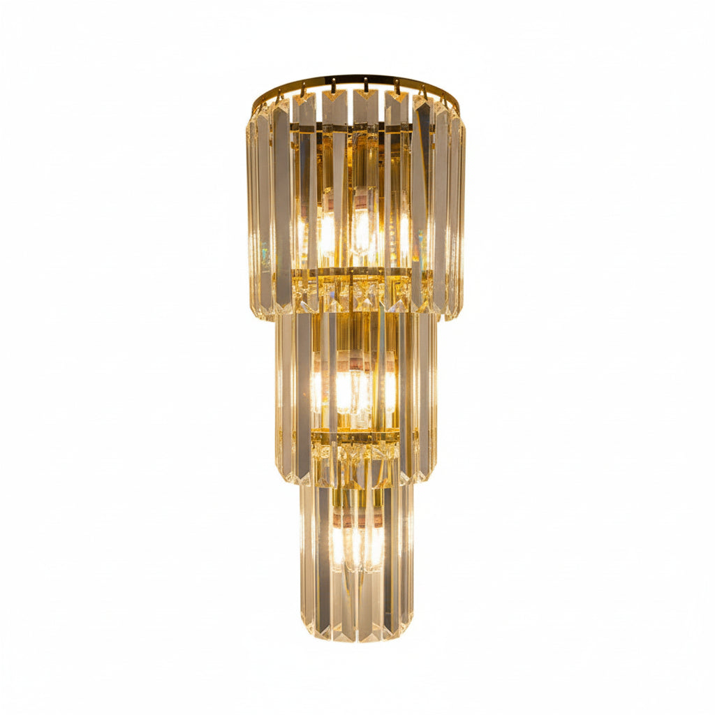 Arandela Imperial Cristal – Luxo e Impacto em Cada Detalhe