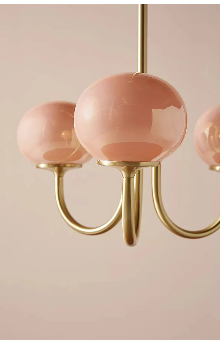 Lustre Pendente Moderno Bauhaus Glass 50cm e 68cm