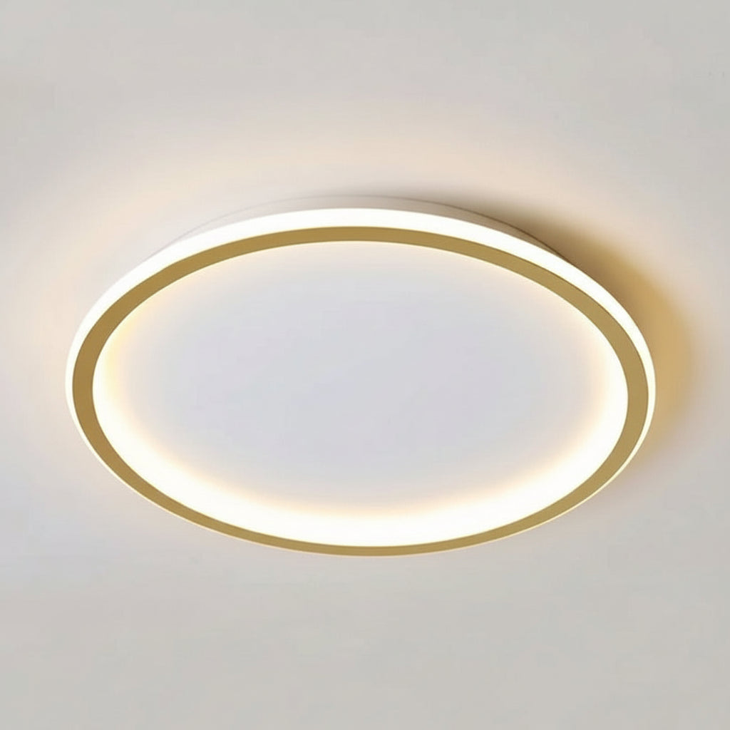 Lustre de Teto Circle Plafon Luminária de Teto Circular LED Nordic Minimalista com Controle Remoto 20cm 30cm 40cm 50cm 60cm 80cm