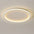 Lustre de Teto Circle Plafon Luminária de Teto Circular LED Nordic Minimalista com Controle Remoto 20cm 30cm 40cm 50cm 60cm 80cm