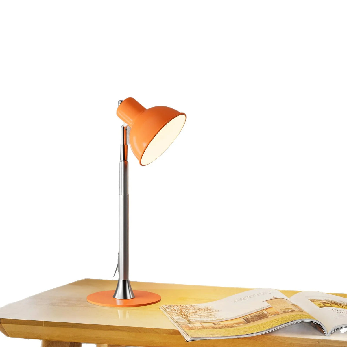 Luminária de Piso Telescopic 145cm e Abajur Regulável Luminaria 2 em 1
