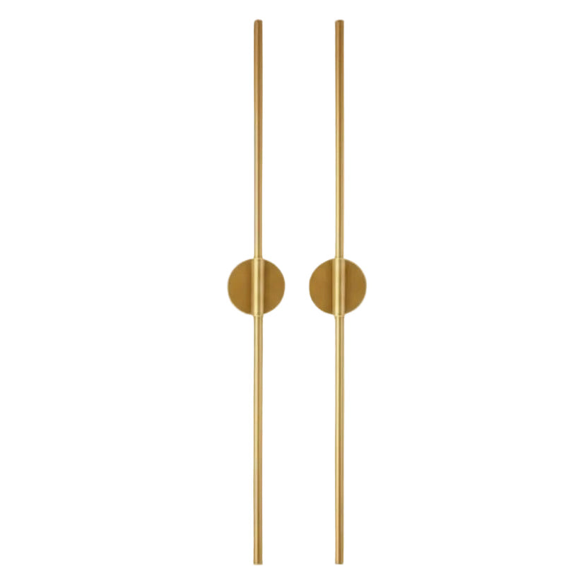Arandela Linear Vertical e Horizontal 60cm e 100cm – Lâmpada de Parede LED Moderna