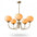 Lustre Pendente, Arandela e Abajur Moderno Bauhaus Glass – Coleção Completa (3 e 5 Globos)